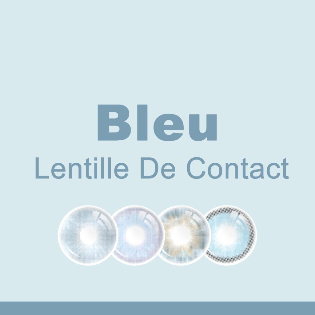 Lentilles De Couleur 35 Lentille De Contact Bleu