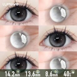 Brume Matinale Gris Lentilles de Contact