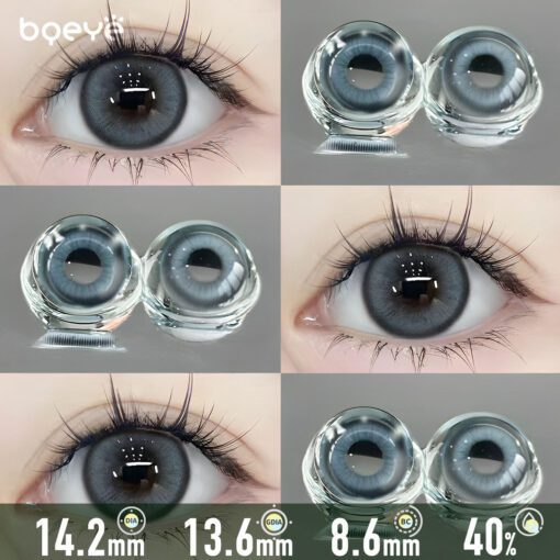 Cristal de Glace Secret Bleu Lentilles de Contact