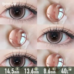 Douce Fraise Rose Lentilles de Contact