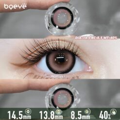 Fraise Crème Rose Lentilles De Contact