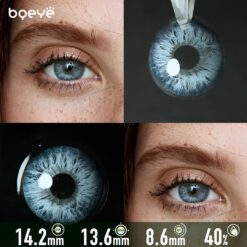 Lentilles De Contact Bleu Séduisant