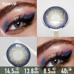 Lentilles De Contact Bleues Freesia