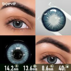 Lentilles de contact bleues Seattle