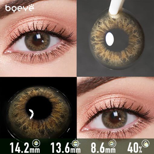 Lentilles De Contact Noisette Pur