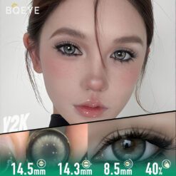 Lentilles de Contact Gris Glacier Charmant
