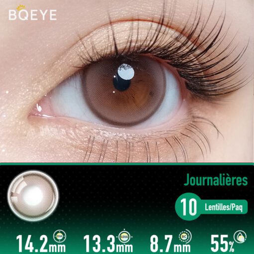 Lentilles de Contact Guimauve Rose