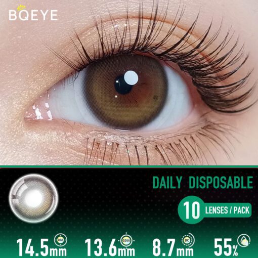 Lentilles De Contact Noisette Mystique