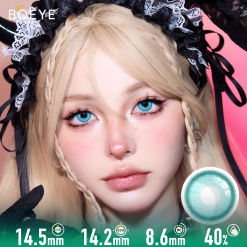 Magic Fairy Vert Gemme Lentilles de Contact