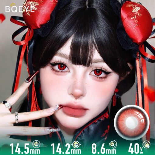 Magic Fairy Rouge Rubis Lentilles De Contact