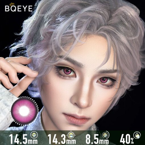 Lentilles De Contact Roses Punk