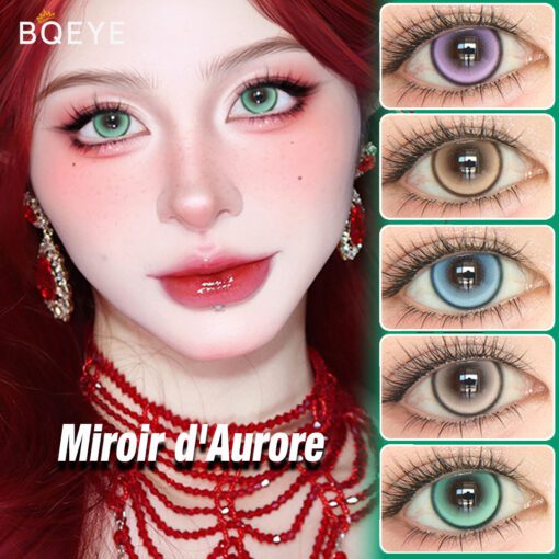 Miroir D'Aurore Gris Lentilles Colorées – Image 2