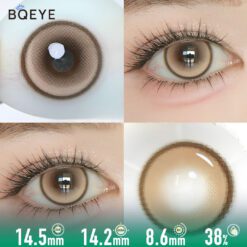 Miroir d'Aurore Brun Lentilles Colorées