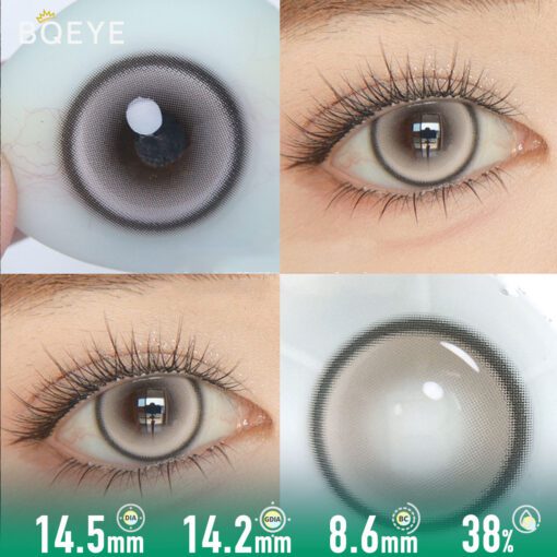 Miroir D'Aurore Gris Lentilles Colorées