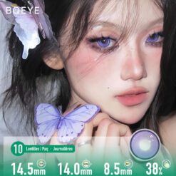 Lentilles de Contact Violet Iris Mystique