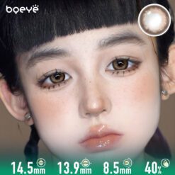 Lentilles De Couleur 23 Lentilles De Contact Brun Châtaigne Solitaire (10 Pièces)