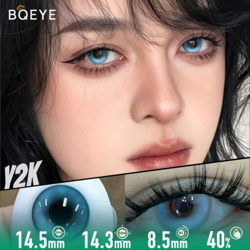 Lentilles de Contact Bleu Brise Marine