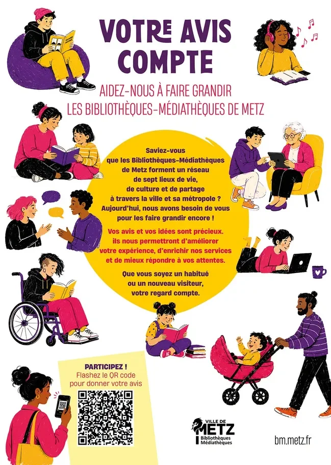 À Metz, les lecteurs ont leur mot à dire sur les bibliothèques