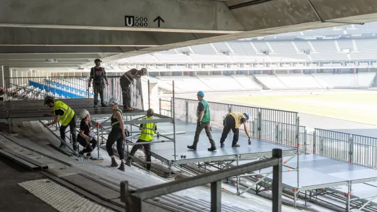 À Metz, huit semaines de chantier près du rugby