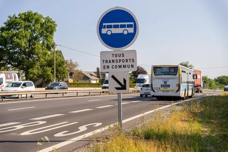 À Rennes, les bus gagnent du temps vers la rocade