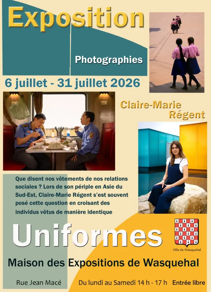 À Wasquehal, « Uniformes » se découvre tout juillet