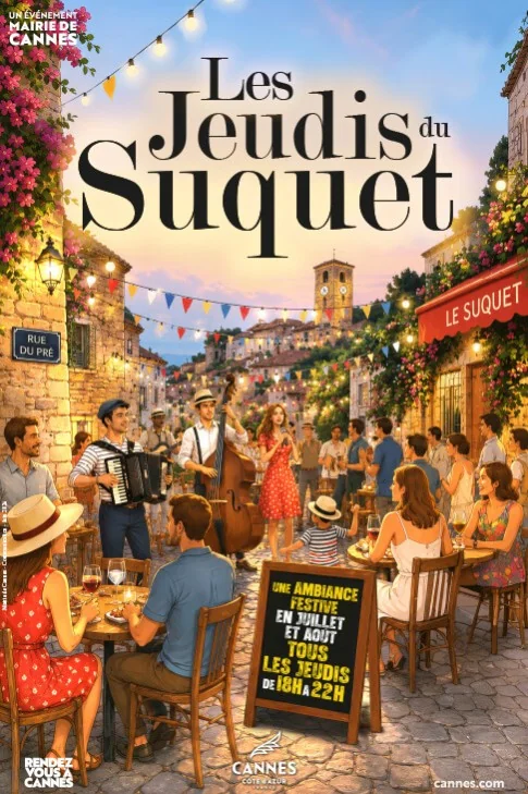 Cannes : les Jeudis du Suquet reviennent gratuitement en août
