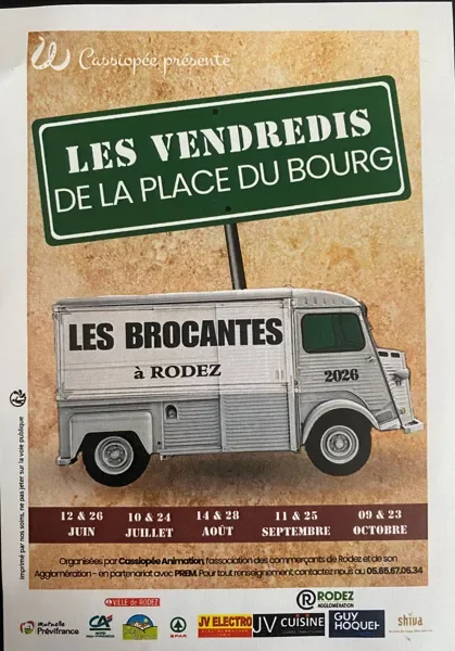 Rodez : la brocante du Bourg du 9 au 23 octobre