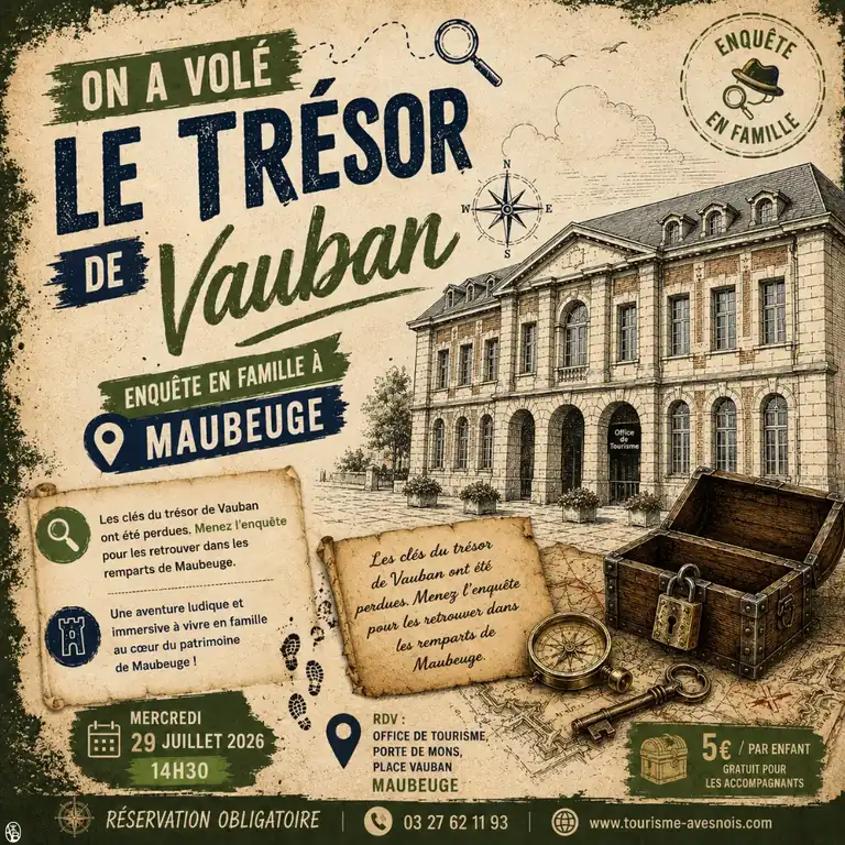 Trésor de Vauban à Maubeuge : l’enquête du 29 juillet