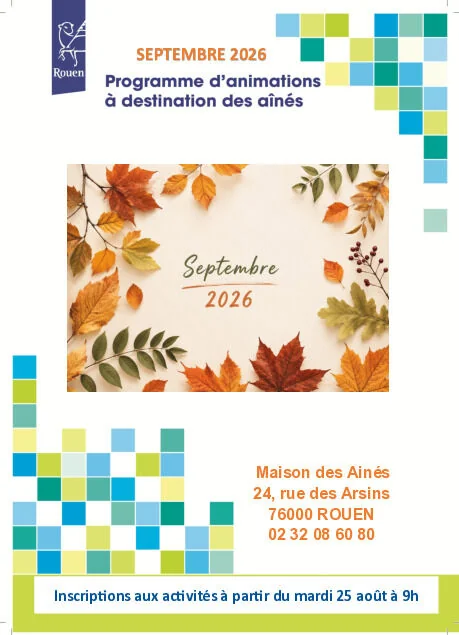 À Rouen, quatre ateliers pour les aînés en septembre