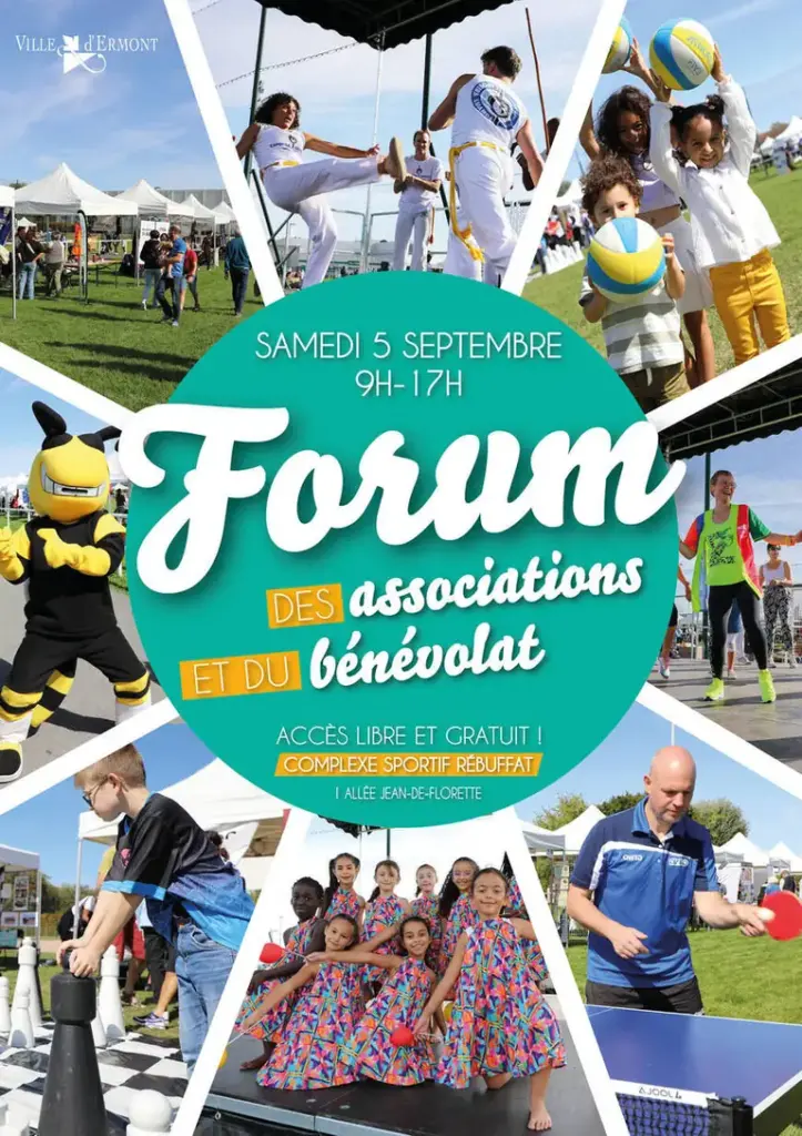 Forum des associations 2026 à Ermont : le programme de la rentrée