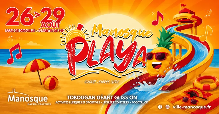 Manosque Plage : quatre jours gratuits au parc de Drouille