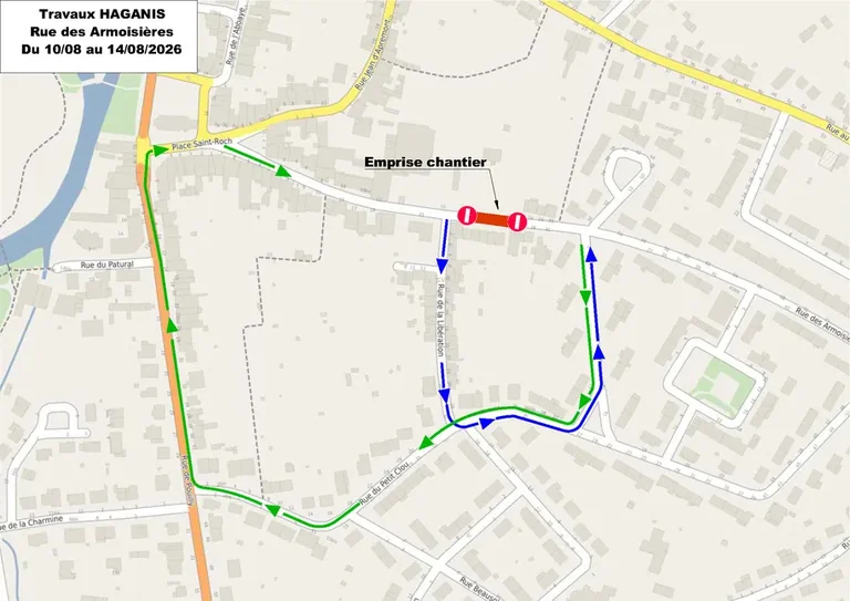 Metz : la rue des Armoisières fermée pour travaux dès le 10 août: les informations pratiques