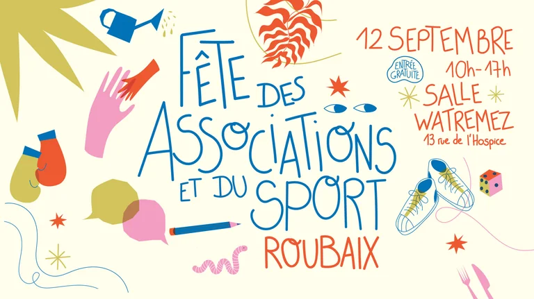Roubaix : la Fête des associations gratuite le 12 septembre
